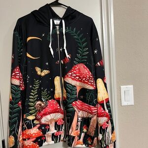 Women’s outdoororsy themed jacket.